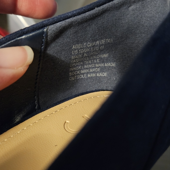 JUSTFAB  Adele Chain Detail Platform Pump - nice blue - Picture 6 of 6